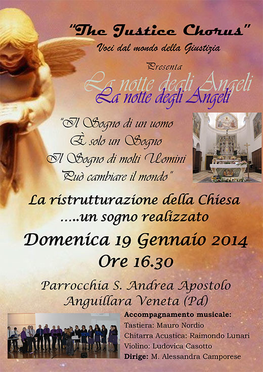 Justice Chorus ad Anguillara Veneta in concerto